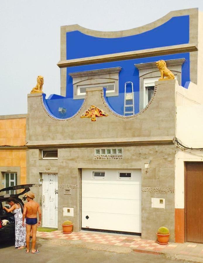 Galdar Penthouse Over The Sea! Sardina Exterior photo